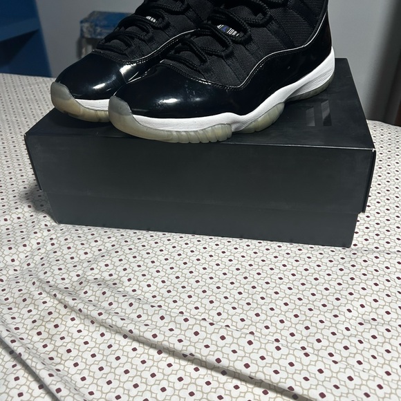 Jordan Black and White Sneakers